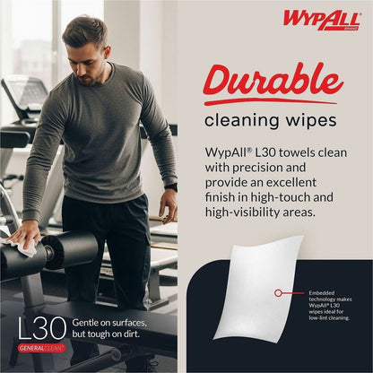 Wypall GeneralClean L30 Heavy Cleaning Towels, 70 Sheets/Roll (KCC05843EA)