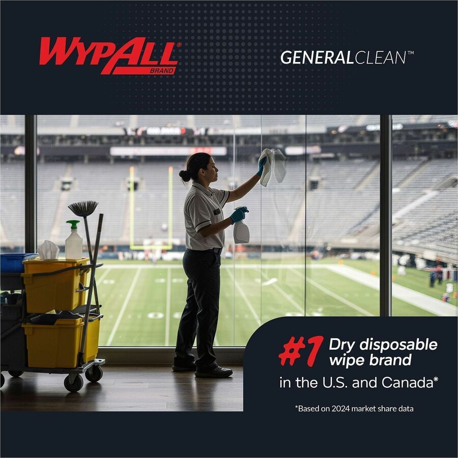 Wypall GeneralClean L30 Heavy Cleaning Towels, 70 Sheets/Roll (KCC05843EA)