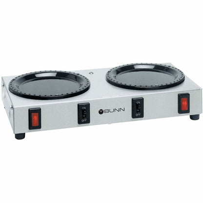 BUNN WX2 2-Station Coffee Warmer, Dual Warmer/Plates (BUN063100004)
