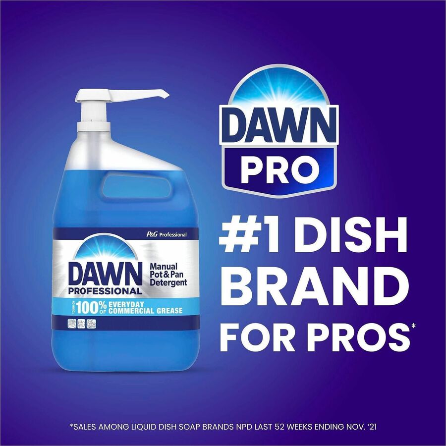 Dawn Manual Pot/Pan Detergent, Liquid, 128 fl oz (4 quart), Original Scent (PGC57445EA)
