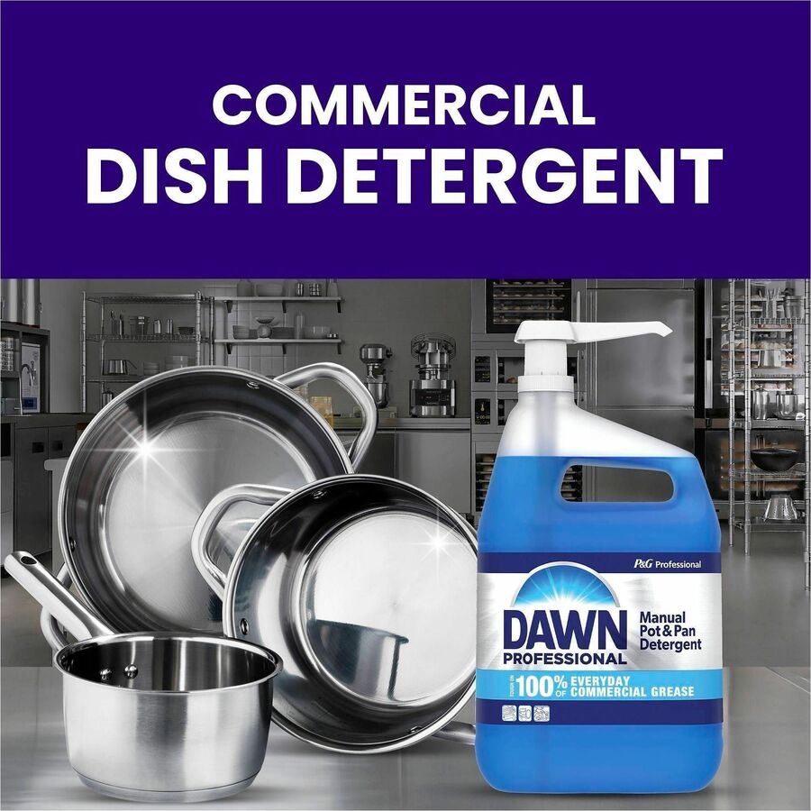 Dawn Manual Pot/Pan Detergent, Liquid, 128 fl oz (4 quart), Original Scent (PGC57445EA)