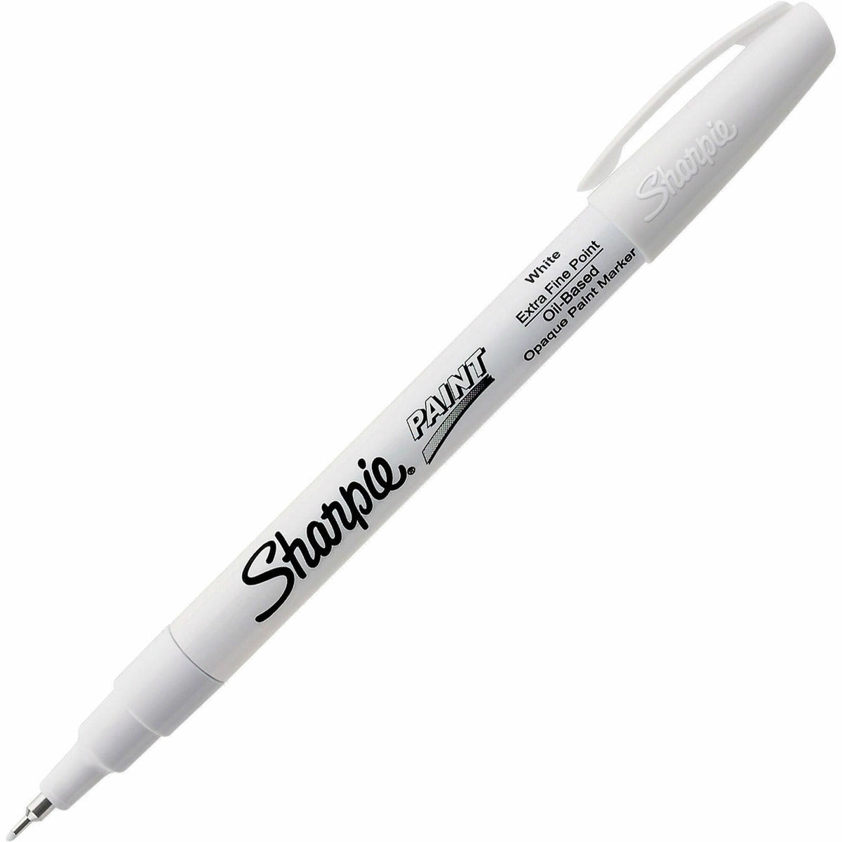 Sharpie Extra Fine Oil-Based Paint Marker, White Ink, Oil Based (SAN35531)