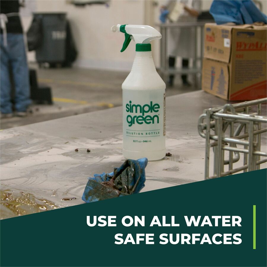Simple Green Crystal Industrial Cleaner/Degreaser, 128 fl oz (4 quart) (SMP19128EA)
