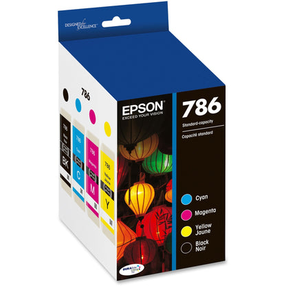 Epson DURABrite Ultra 786 Original Standard Yield Inkjet Ink Cartridge (EPST786120BCS)