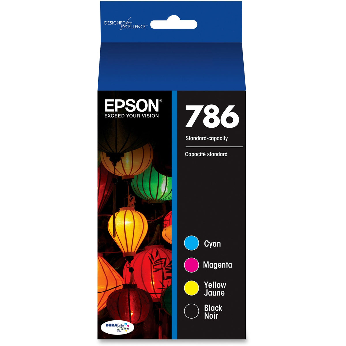 Epson DURABrite Ultra 786 Original Standard Yield Inkjet Ink Cartridge (EPST786120BCS)