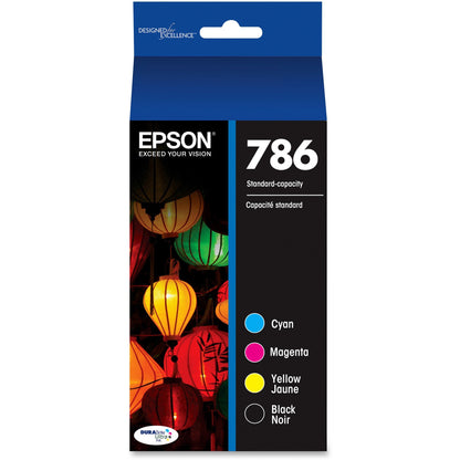 Epson DURABrite Ultra 786 Original Standard Yield Inkjet Ink Cartridge (EPST786120BCS)