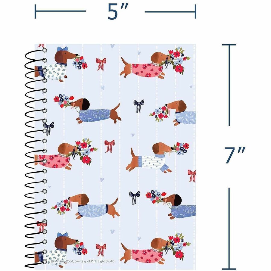 Roaring Spring Lifenotes Wirebound Notebook, 80 Sheets, 160 Pages, 5" x 7", White Paper (ROA12531)