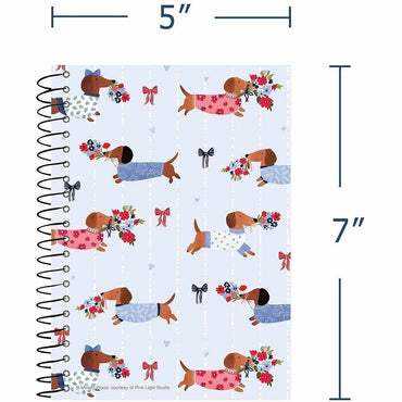Roaring Spring Lifenotes Wirebound Notebook, 80 Sheets, 160 Pages, 5" x 7", White Paper (ROA12531)