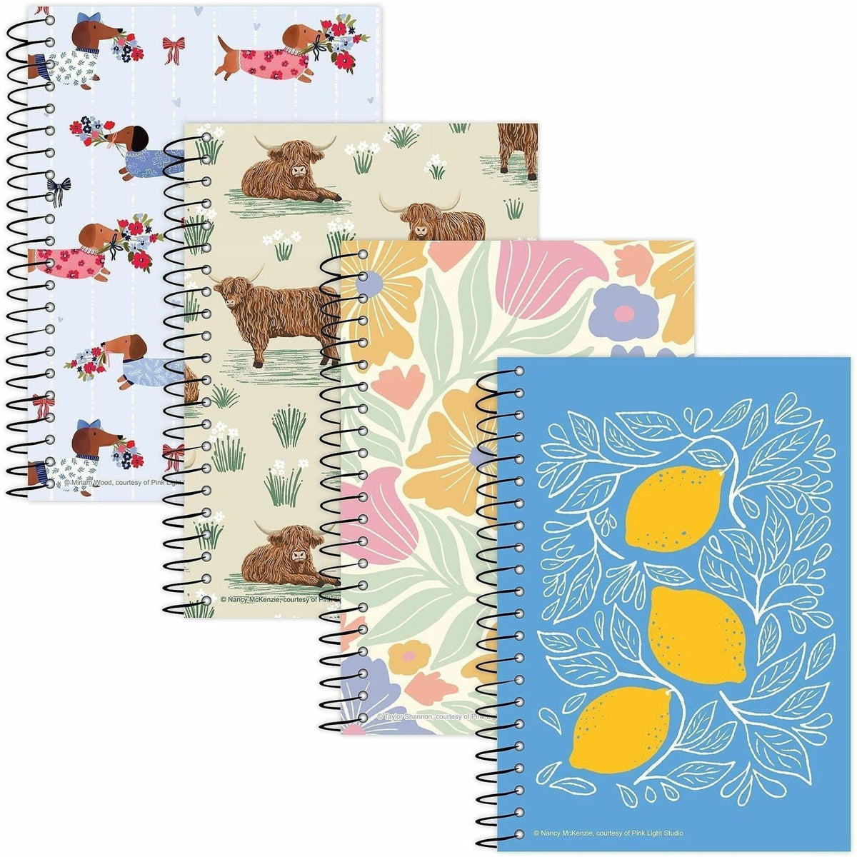 Roaring Spring Lifenotes Wirebound Notebook, 80 Sheets, 160 Pages, 5" x 7", White Paper (ROA12531)