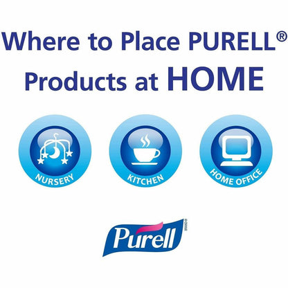 PURELL Hand Sanitizer Gel, 12 fl oz, Pump Bottle Dispenser, 12/Carton (GOJ363912CT)