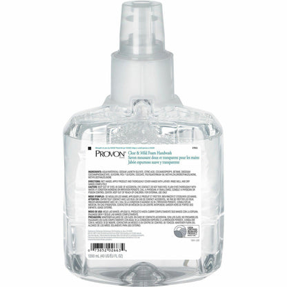 Provon LTX-12 Refill Clear & Mild Foam Handwash, 1.27 quart, Pump Bottle Dispenser (GOJ194102)