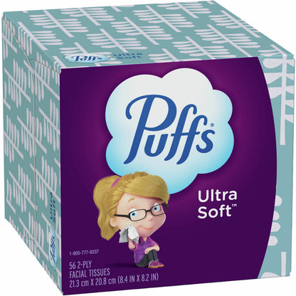 Puffs Ultra Facial Tissue, 56/Box (PGC35038)