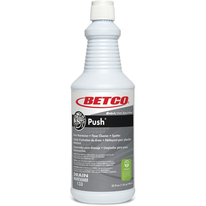 Betco BioActive Solutions Push Cleaner, 32 fl oz (1 quart), New Green Scent (BET1331200EA)