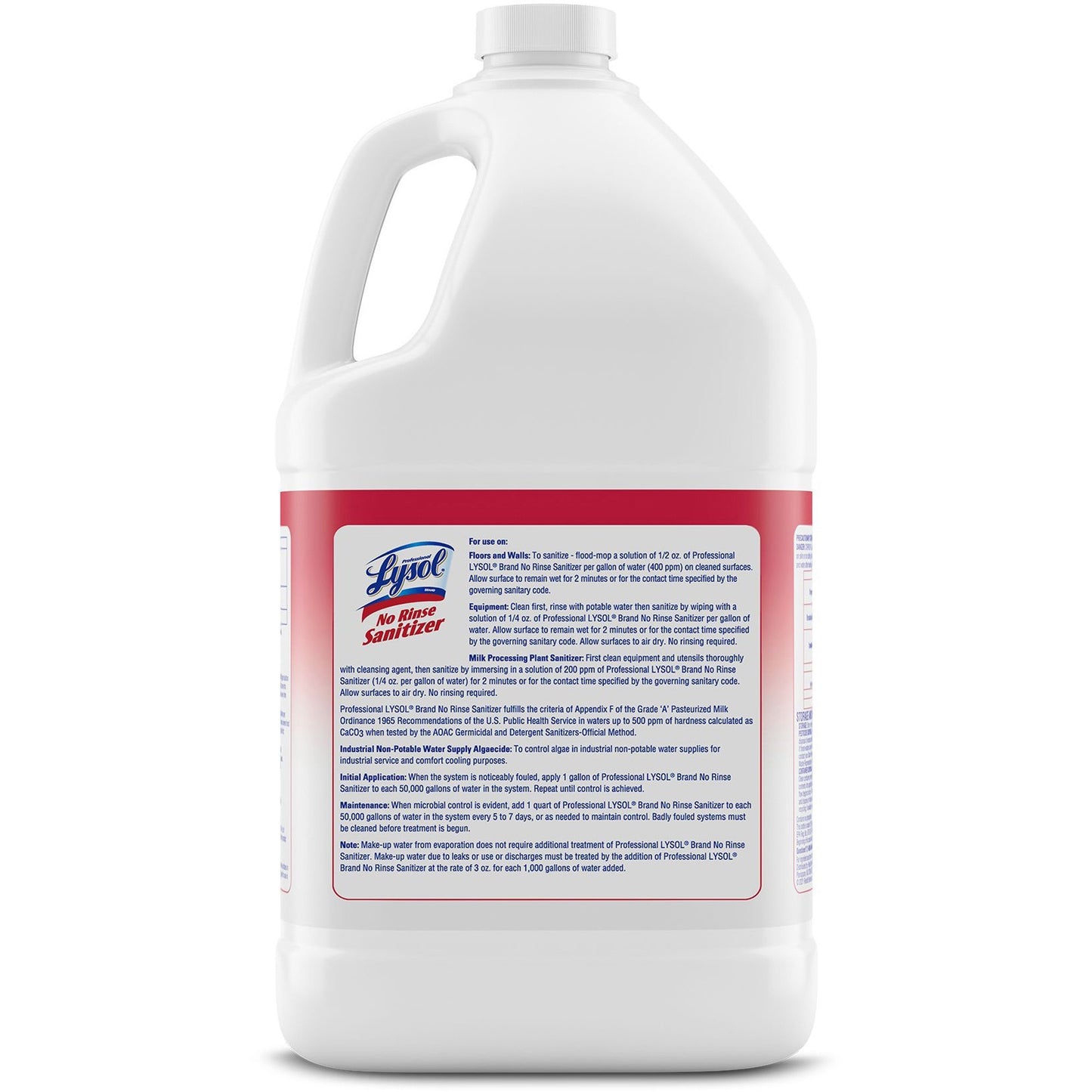 Professional Lysol No Rinse Sanitizer, Concentrate, 128 fl oz (RAC74389)