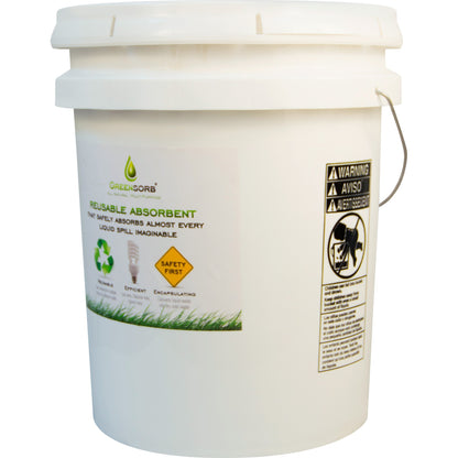 GreenSorb Sorbent Green Reusable Absorbent  (BCGGS25)