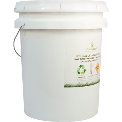 GreenSorb Sorbent Green Reusable Absorbent  (BCGGS25)