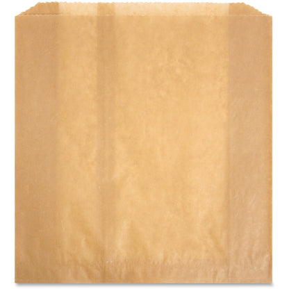 Health Gards Receptacle Liners, 10" x 9.25" x 3.25", Brown, Paper, Wax, 250/Carton (HOSHS6141)