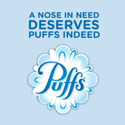 Puffs Basic Facial Tissues, 2 Ply, 8.40" x 8.20", Assorted, 180/Box (PGC87615)