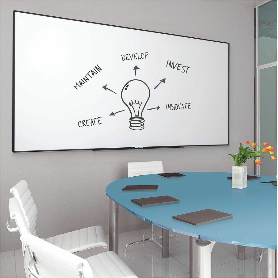 Quartet Fusion Nano-Clean Magnetic Dry-Erase Board, 48" (4 ft) Width x 36" (3 ft) Height (QRTNA4836FB)