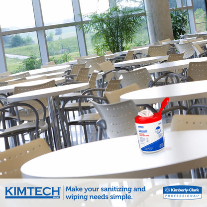 KIMTECH Prep Surface Sanitizer Wipes, 30/Tub, 8/Carton (KCC58040CT)