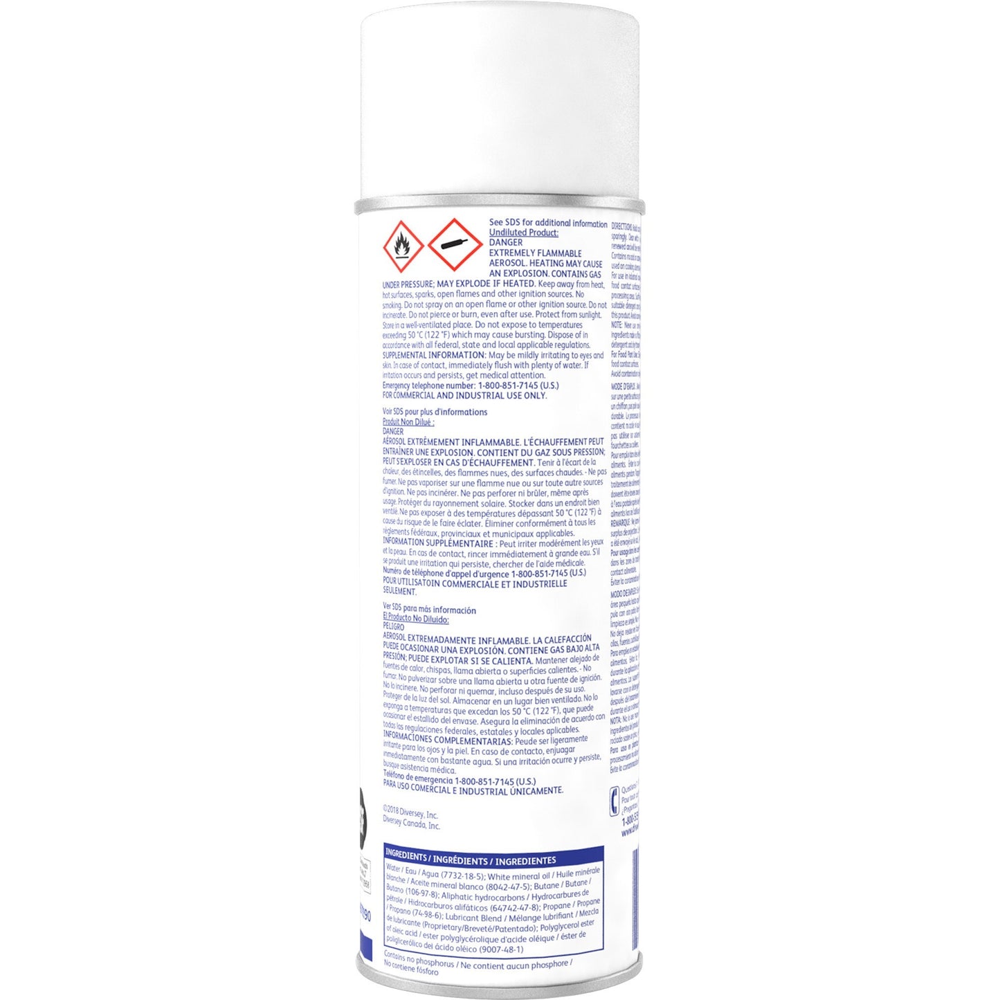 Diversey Deep Gloss Stainless Steel Maintainer, Ready-To-Use, 16 fl oz, Characteristic Scent (DVO94970590)