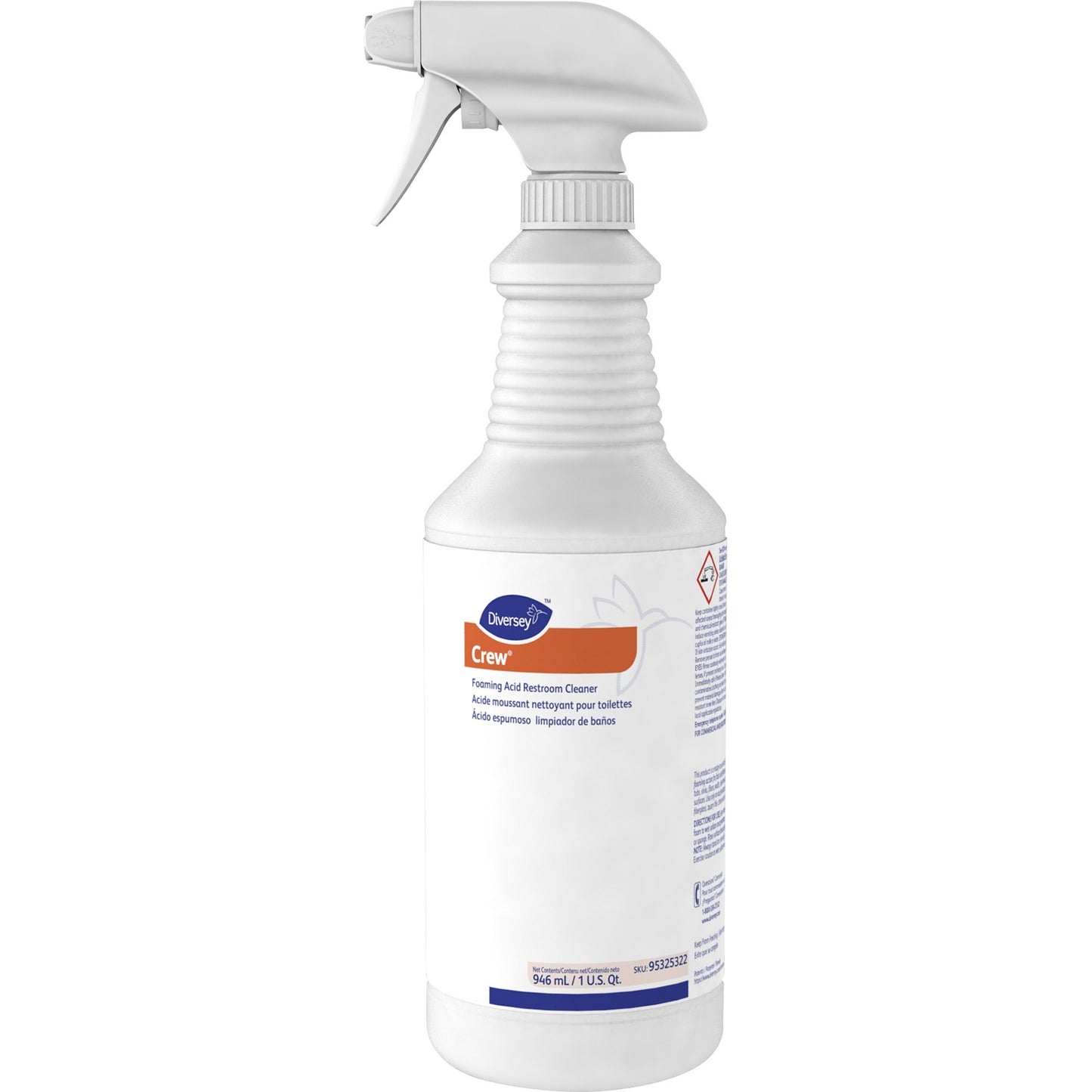 Diversey Foaming Acid Restroom Cleaner, 32 fl oz (DVO95325322)