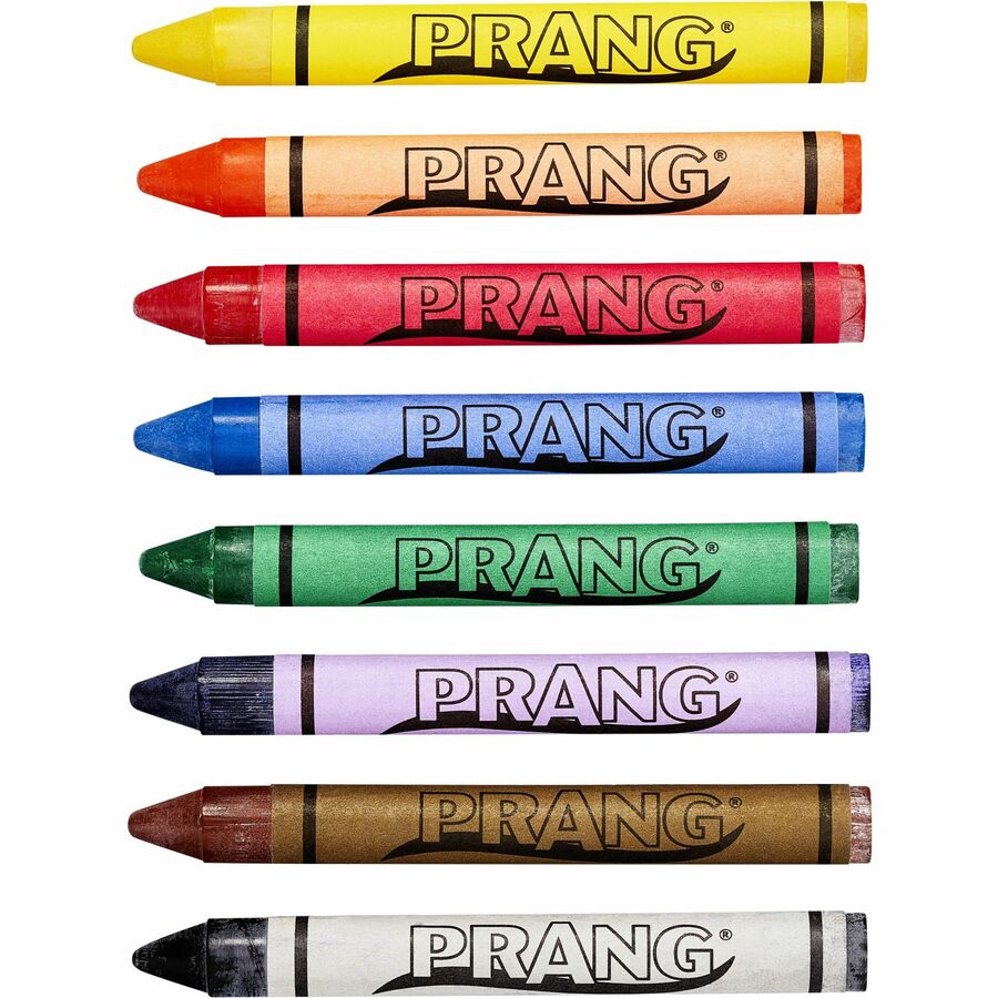 Prang Crayons Master Pack, Assorted, 200/Box (DIX32341)