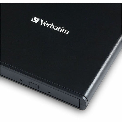 Verbatim External Slimline CD/DVD Writer, 8X DVD Write Speed/24X CD Write Speed (VER98938)