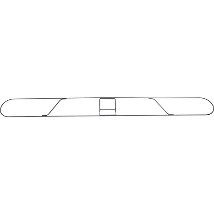 Genuine Joe Clip-on Long Dust Mop Frame, 12/Carton (GJO48266CT)