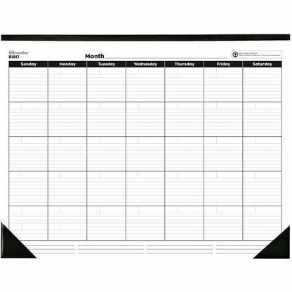 Rediform Undated Monthly Desk Pad, 17" x 22"  (REDB1817)