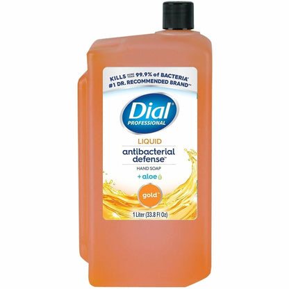 Dial Professional Gold Antibacterial Liquid Hand Soap Refill, 1.06 quart (DIA84019EA)