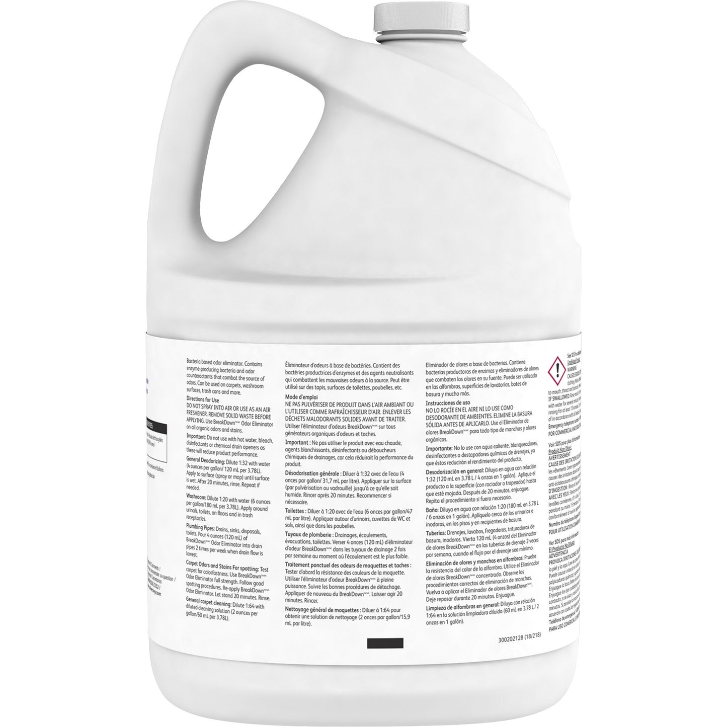 Diversey BreakDown Odor Eliminator, 128 fl oz, Cherry Almond Scent (DVO94355110)