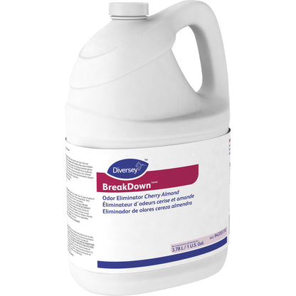 Diversey BreakDown Odor Eliminator, 128 fl oz, Cherry Almond Scent (DVO94355110)