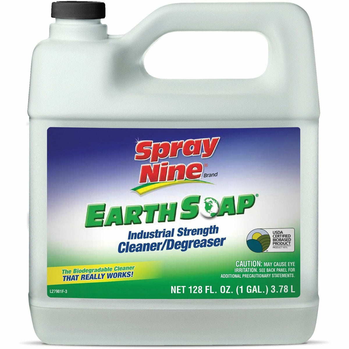 Spray Nine Earth Soap Cleaner/Degreaser Concentrate, 128 fl oz, 4/Carton (PTX27901CT)