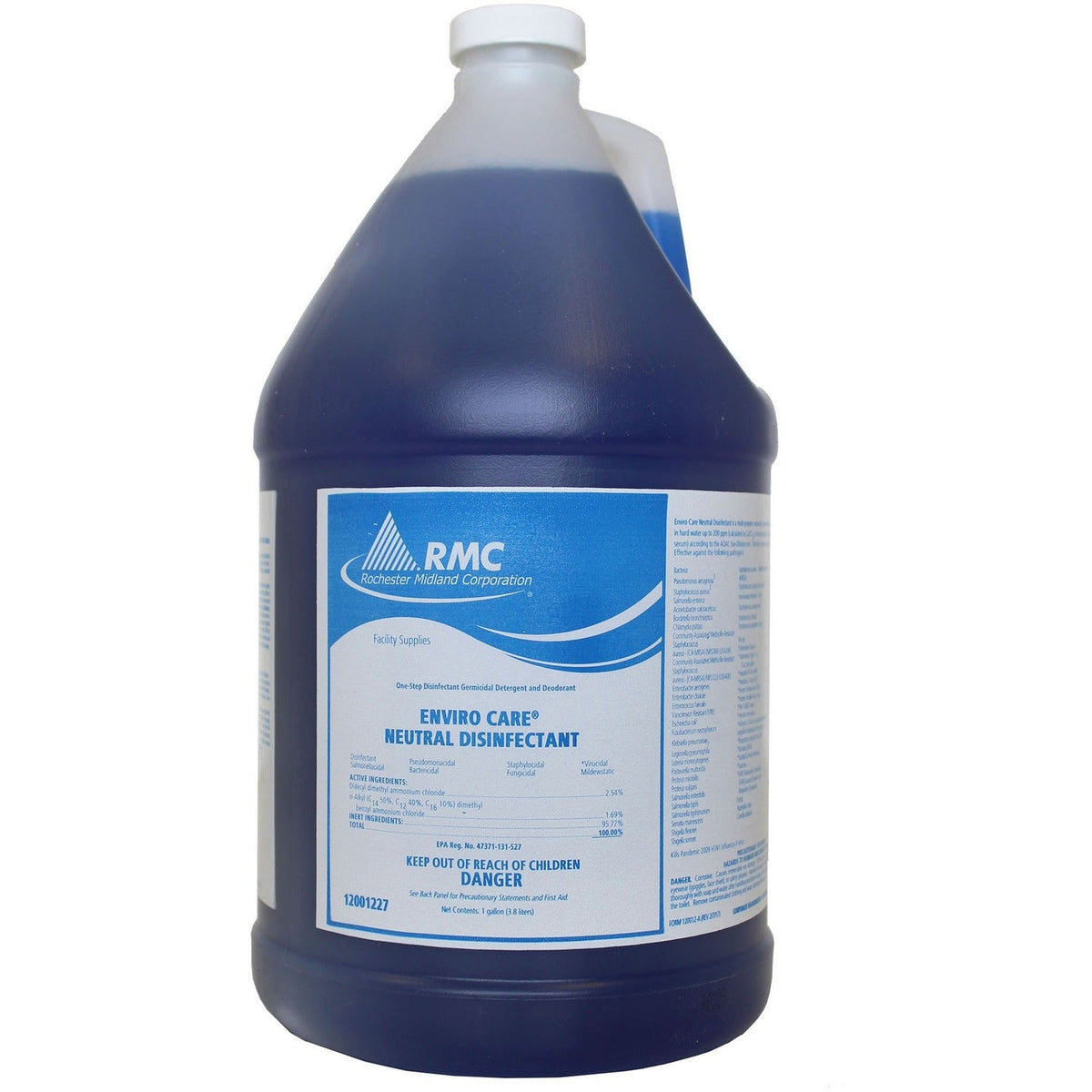 Rmc Ct Rct3 RMC Neutral Disinfectant, Concentrate, 1Gal, 4/CT, BE (RCMPC12001227CT ...
