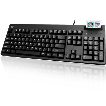 Adesso EasyTouch 630SB, Smart Card Reader Keyboard (ADEAKB630SB)