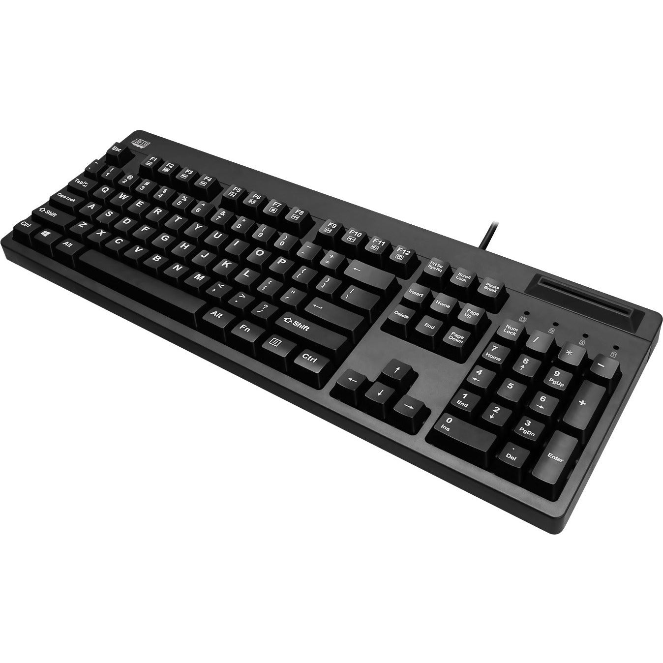Adesso EasyTouch 630SB, Smart Card Reader Keyboard (ADEAKB630SB)