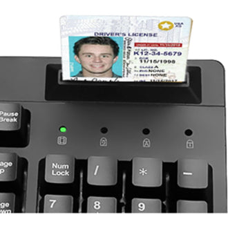 Adesso EasyTouch 630SB, Smart Card Reader Keyboard (ADEAKB630SB)
