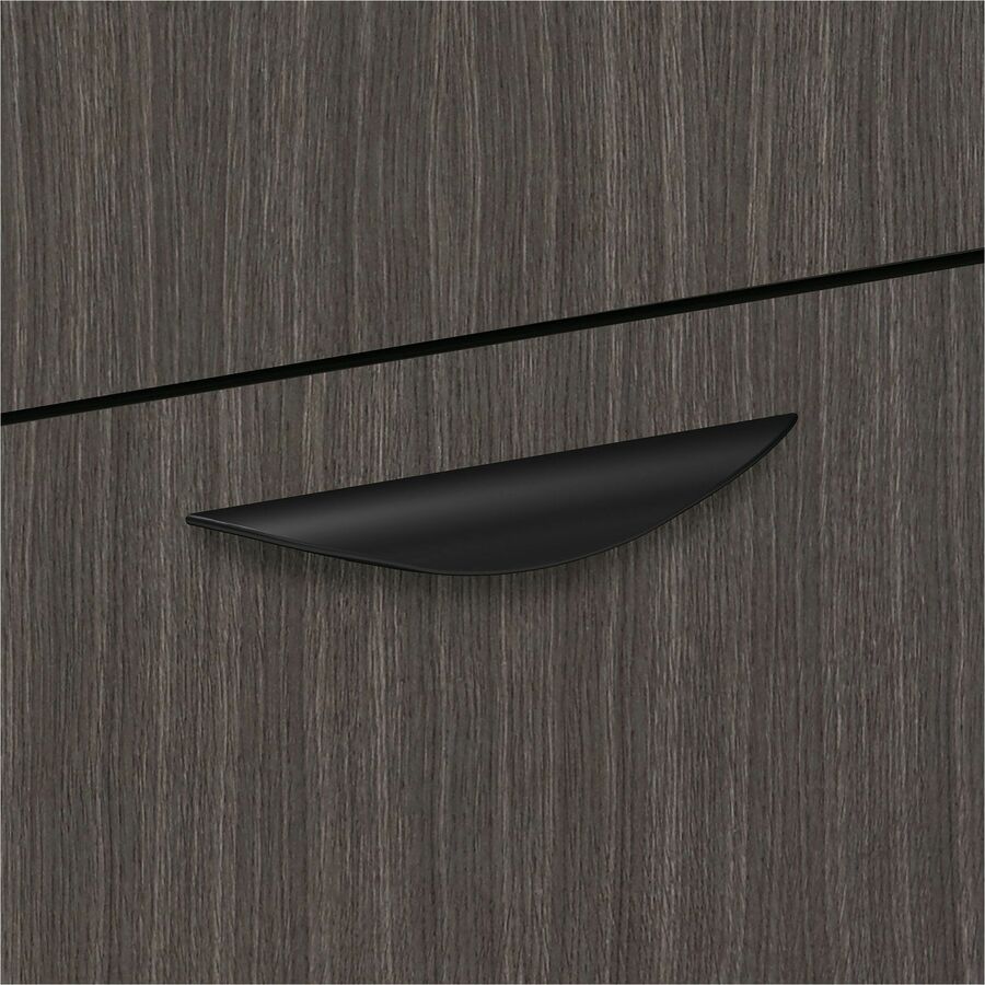 HON Classic Pull, Set of 2, 0.88" x 0.50" x 6.75", Metal, Black, 2/Pack (BSXBLPCLASSIC)