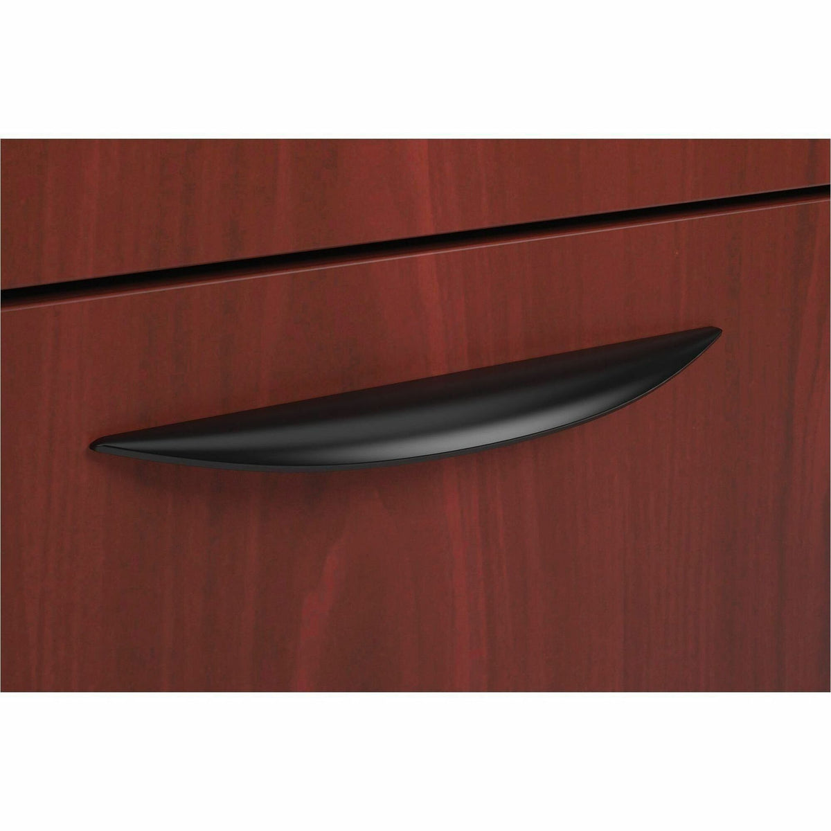HON Classic Pull, Set of 2, 0.88" x 0.50" x 6.75", Metal, Black, 2/Pack (BSXBLPCLASSIC)