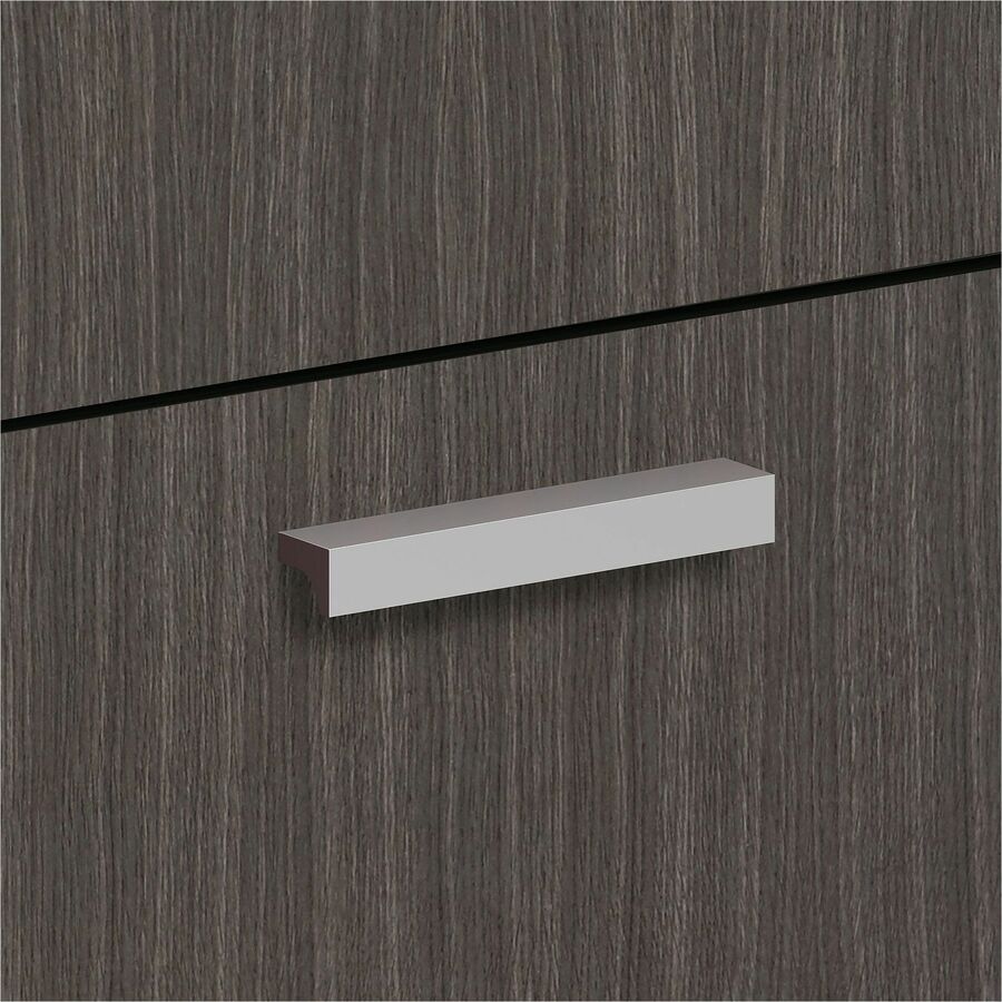 HON Contemporary Pull Set of 2, 4.75" x 0.75" x 0.69", Metal, Silver, 2/Pack (BSXBLPCONTEMP)