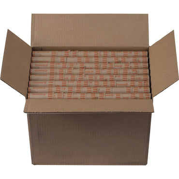 PAP-R Tubular Coin Wrap, 25¢ Denomination, 57 lb Basis Weight, 1000/Box (PQP23025)