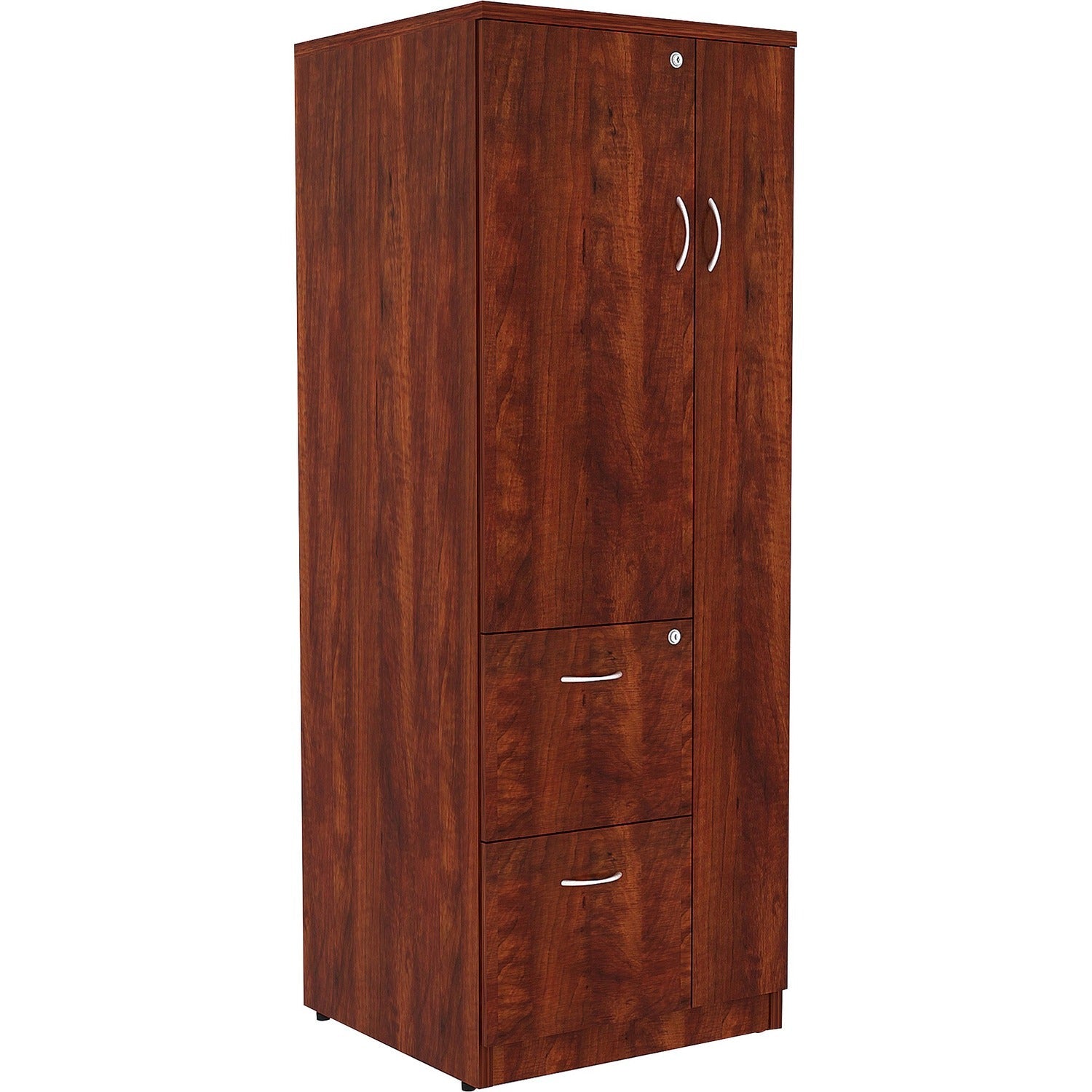 lorell-tall-cherry-cabinet-num-llr69896_1