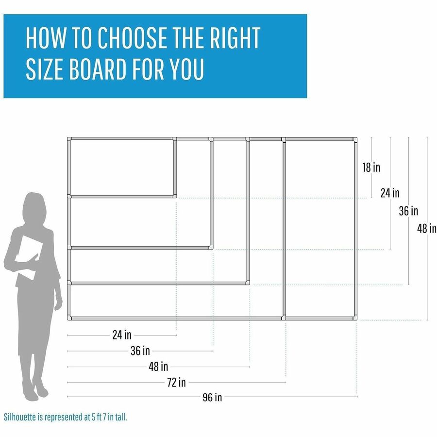 Bi-office Oak Frame Cork Bulletin Board, 48" Board Height x 72" Board Width (BVCSF352001239)