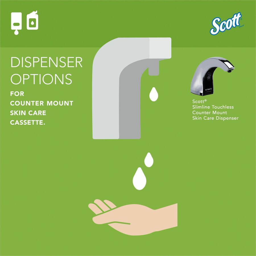Scott Essential Green Certified Foam Skin Cleanser, 1.59 quart (KCC11285EA)