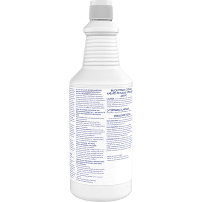 Diversey Crew Non-Acid Disinfectant Cleaner, Ready-To-Use, 32 fl oz (1 quart), Fresh Scent (DVO100925283EA)