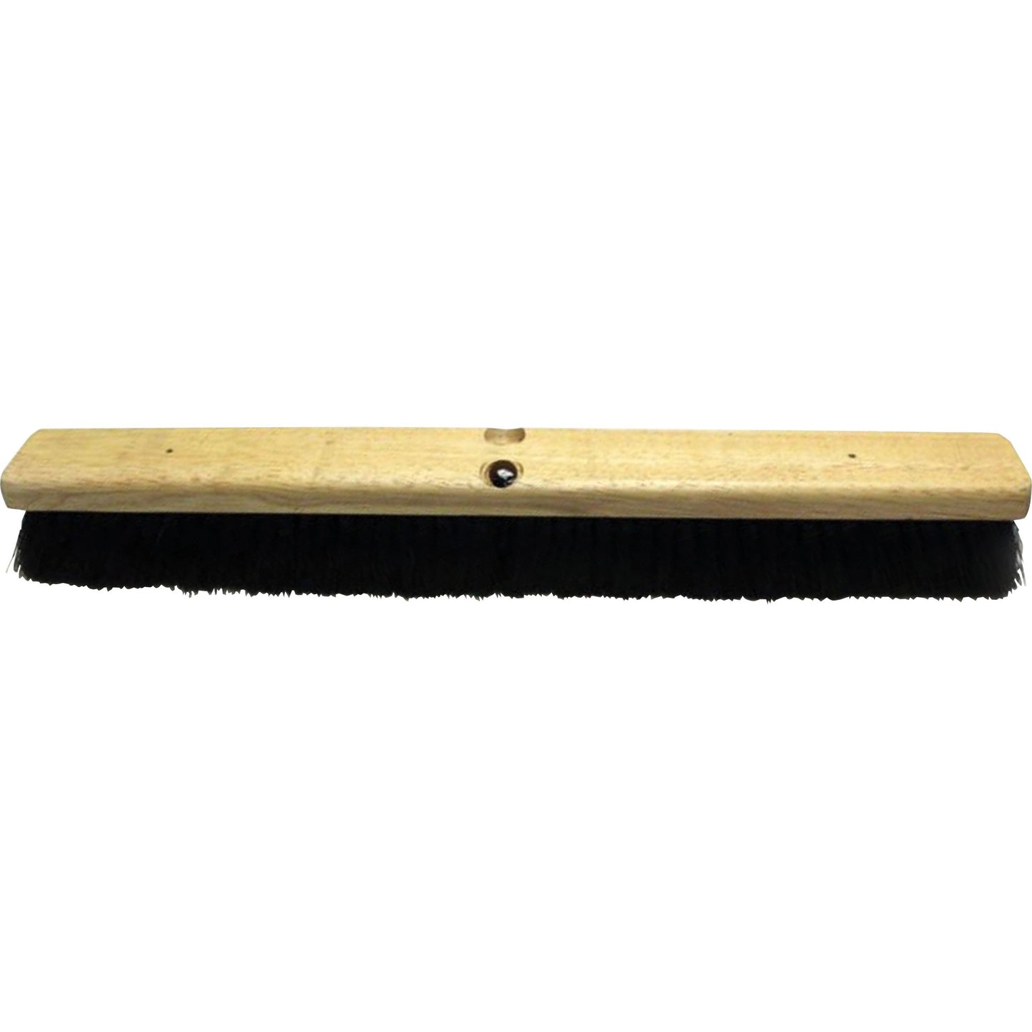 Genuine Joe Hardwood Block Broomhead, 2.75" Tampico Fiber Bristle, 24" Overall Length (GJO99655)