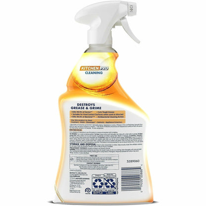 LYSOL® Brand Kitchen Pro Antibacterial Cleaner, Citrus Scent, 22 oz Spray Bottle (RAC79556EA)