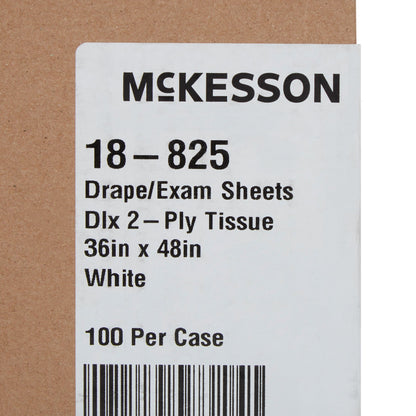 McKesson General Purpose Drape Physical Exam Drape 36 W X 48 L Inch NonSterile (181029_CS)
