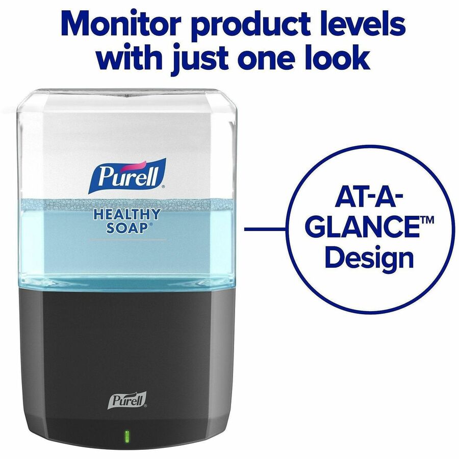 PURELL ES6 CRT HEALTHY SOAP Naturally Clean Foam, Naturally Clean Scent, 1.27 quart, 2/Carton (GOJ647102)